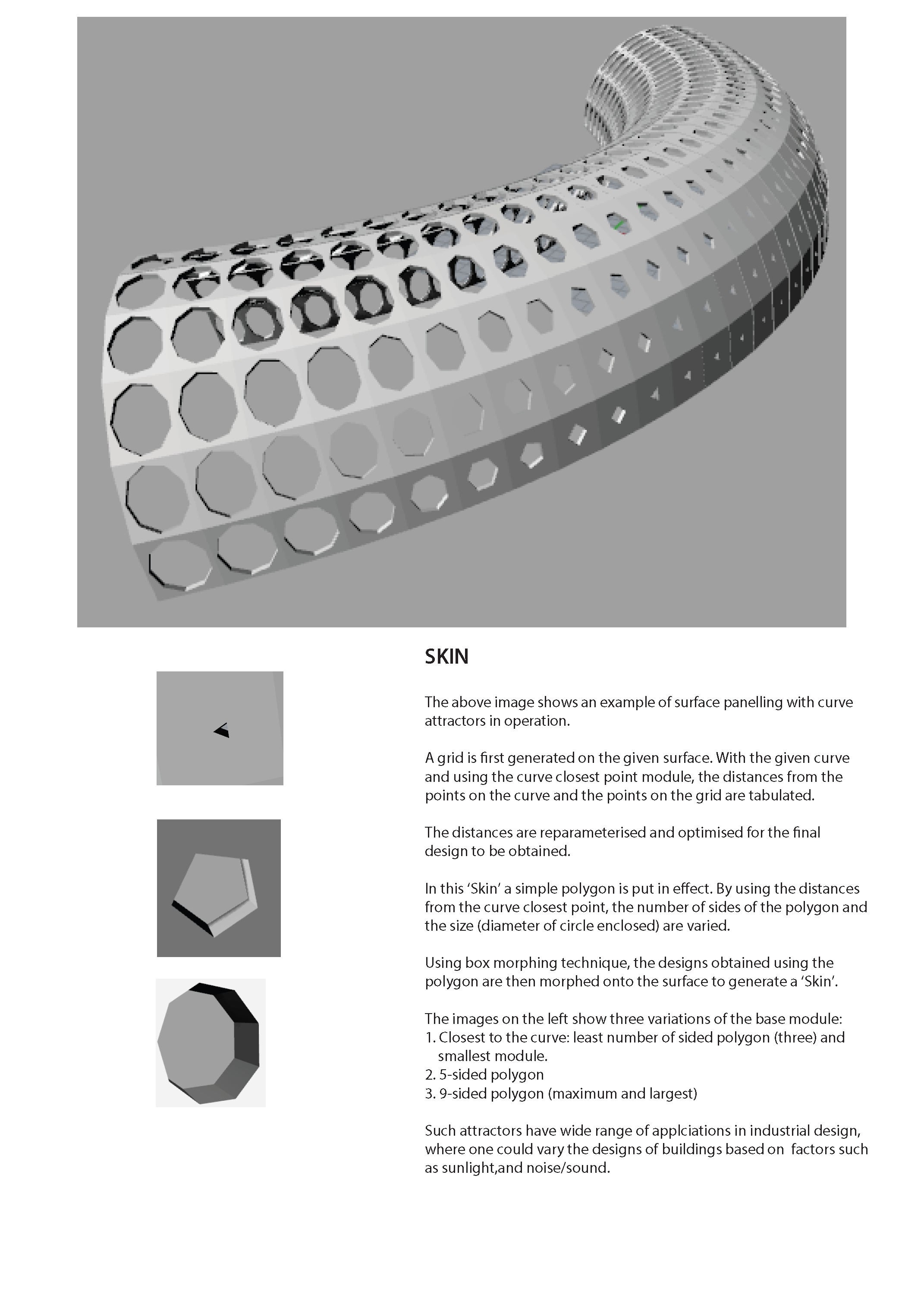 Curve Attractors Surface